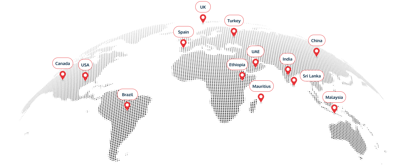 Supplying quality to customers across the globe