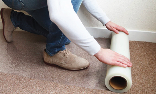 Surface Protection Films for Carpets, Vents/Ducts and Hard Flooring