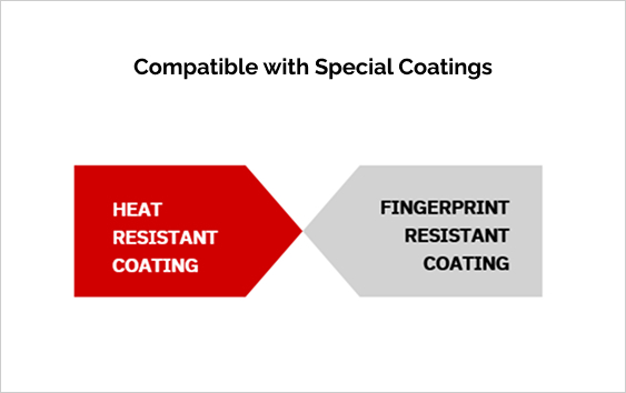 Compatible with Special Coatings