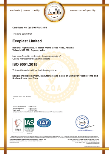 Certifications
