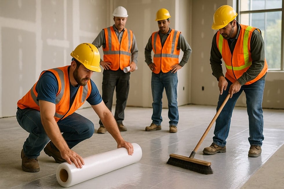 Why is Surface Protection Film Essential on Every Construction Site?