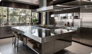 Domestic Kitchens Stainless Steel SPF