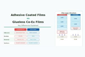 Adhesive Coated Films vs Glueless Co-Ex Films: Key Differences Explained