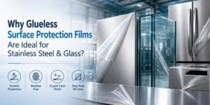 Why Glueless Surface Protection Films Are Ideal for Stainless Steel & Glass