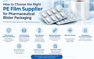 How to Choose the Right PE Film Supplier for Pharmaceutical Blister Packaging