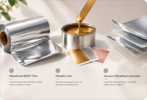 What Is Metallic Printing as a Premium Finish in Hygiene Packaging?